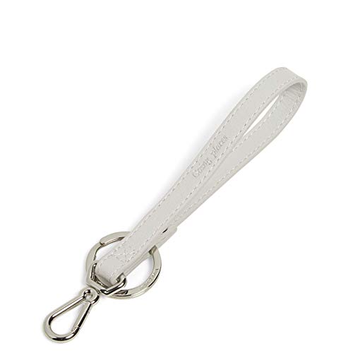 Vera Bradley womens Vera Bradley Women s Wristlet Strap Keychain Lunar Gray One Size, Lunar Gray, One Size US