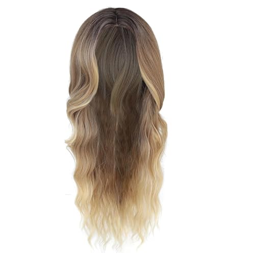 Perruque pour femmes 24 pouces masquez les cheveux fins volume immédiat