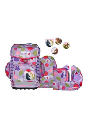 ergobag cubo Light Set ergonomischer Schulanzen, extra leicht, Set 6-teilig, 780 g