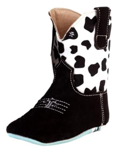 Tin Haul Infant Cow-A-Bunga Boots With Holy Cow I'm Cool Sole
