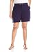 Just My Size Women's X-Temp French Terry Pocket Short, Navy, 2X