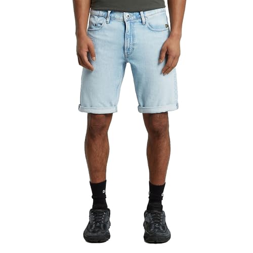 G STAR Pantalones Cortos Mosa para Hombre, Azul Sun Faded Powder Blue D24430 d549 h069, 31W