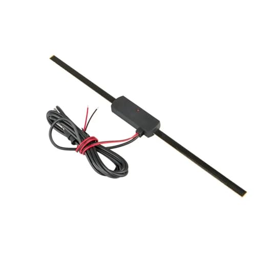 Antenne Voiture Amplificateur de Signal d'antenne Radio AM/FM pour Voiture 12 V, Universel, pour Pare-Brise, Accessoires électroniques Antenne Radio Voiture