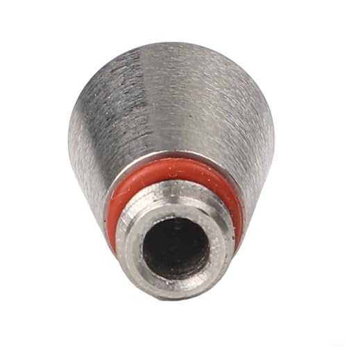 Vasiumic Boquilla de vapor de acero inoxidable para cafetera, punta de espuma de leche de 1 agujero, compatible con máquina de espresso para preparar café con leche cremoso y capuchino, color plateado - imagen 6