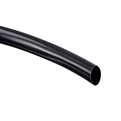 Tube en PVC noir anti-écrasement 15mm protégeant les fils électriques endommagés sur 7m