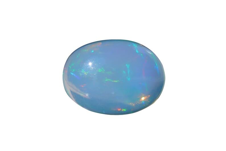 Cabochon d'opale éthiopienne de qualité AAA 12,10 x 8,80 x 5,50 mm Cabochon d'opale éthiopienne naturelle opale multi feu opale en vrac pour la fabrication de bijoux, 12.10x8.80x5.50 MM, Gemme