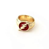 Universe of Fandoms TV Movies Show Original Design Quality Anime Cosplay Superhero flash ring Gifts for Men Woman (US 9)