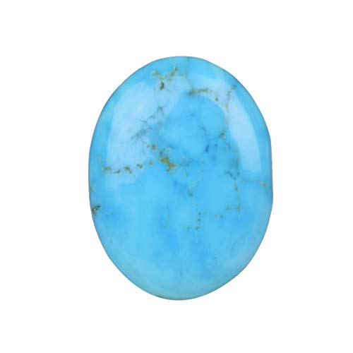 Cabochon ovale turquoise d'Arizona 13,50 ct, l'âme de la nature pour vos bijoux