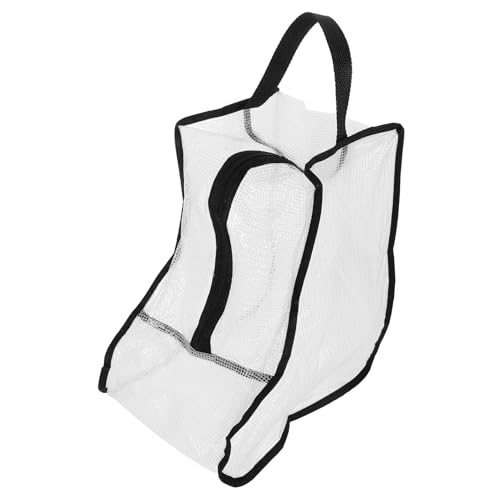 Lurrose Bolsa Organizadora para Botas de Viaje con Cremallera y Asa Bolsa de PVC Resistente para Almacenamiento y Protección de Calzado y Accesorios