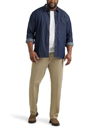 Image of Lee Men's Big-Tall Performance Series Extreme Comfort Khaki Pant