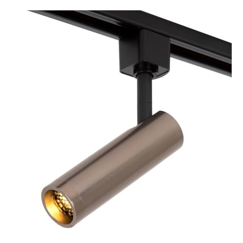 Éclairage sur rail monophasé Lucide TRACK GRADO spot gris GU10