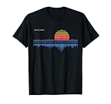 Retrowave Synthwave Vaporwave Sunset Aesthetic T-Shirt