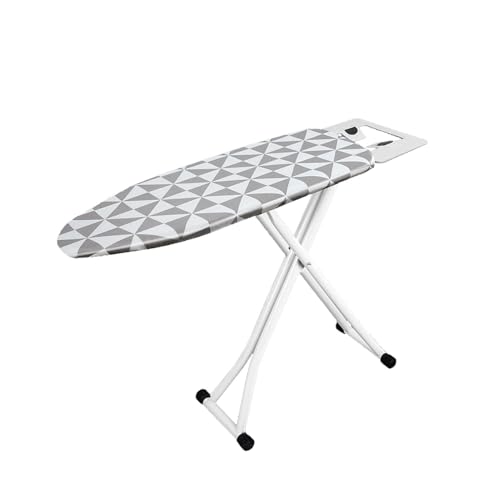 JEKKAH Folding Ironing Tool for Home, Easily Create a Professional Ironing Experience, Large Vertical Ironing Board with Electric Iron pad (Color : B, Size : Style 1)