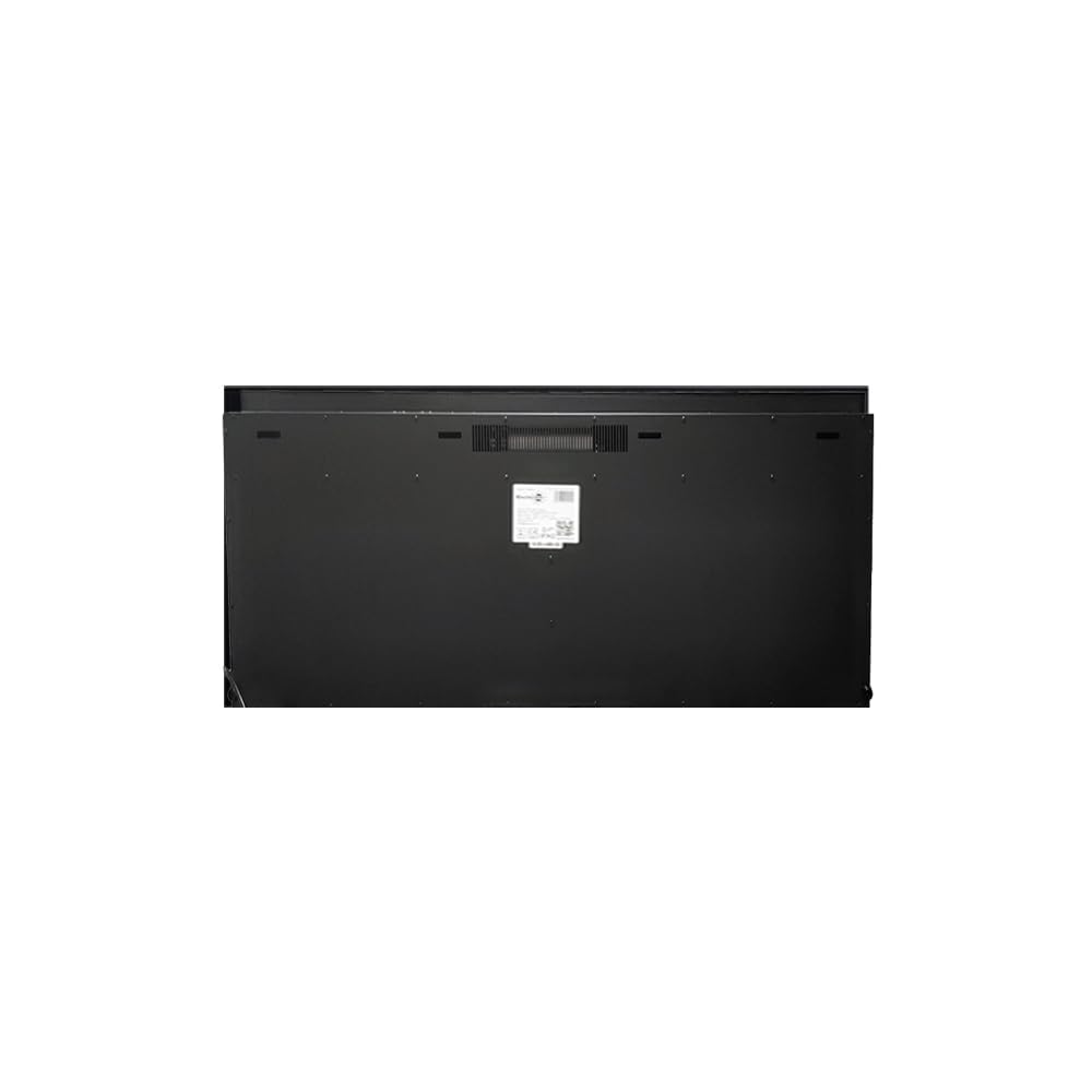 Kominek elektryczny ścienny 3D ElectricSun PAULA szkło mały czarny 122x45cm
