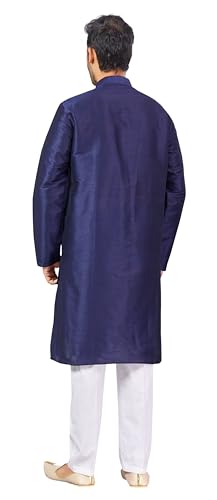 Image of Studio Shringaar Men's Cotton Relaxed Fit Straight Kurta