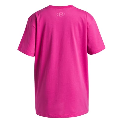 Under Armour Girls' Rival Oversized Short Sleeve T Shirt2