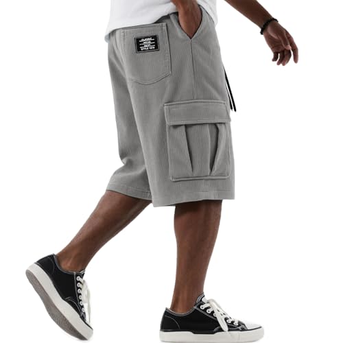 Bermuda cargo hommes baggy robuste et pantacourt mode décontracté