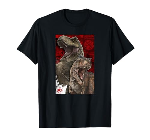 T-shirt Carnotaurus Jurassic World idéal pour un look streetwear quotidien