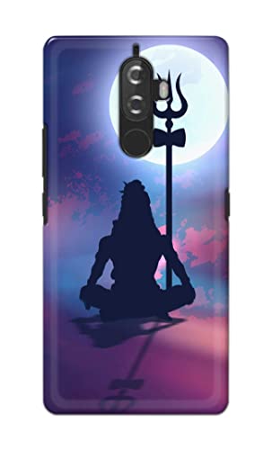 Image of Printed Hard Back Cover Case for Lenovo K8 Note Back Cover (Lord Shiva) -1302