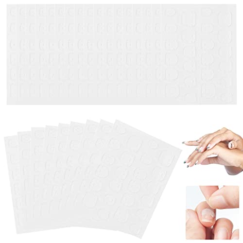 10 Fogli Doppia Lato Gelatina Adesivo per