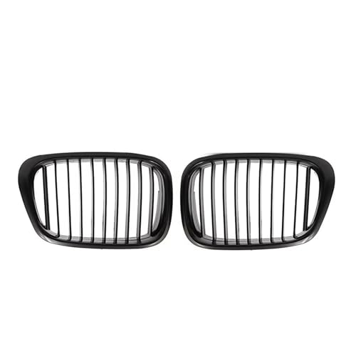 Rejillas de riñón negro brillante para BMW E39 de 1997 a 2003