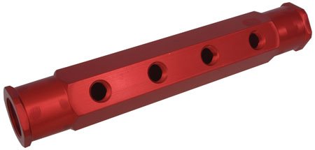 NM-421 Aluminum Hex-Shaped Manifold 1/4 NPT Ports, 1. Inlet