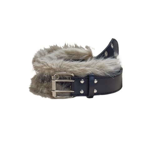 Ceinture Y2K en cuir PU pour accessoiriser un jean large et affirmer son style