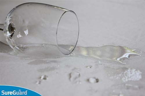 SureGuard King Size Mattress Protector 100% Waterproof Hypoallergenic Premium Cotton Cover Smooth