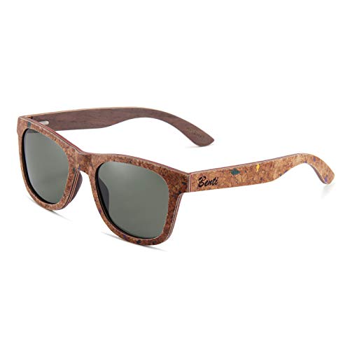 Cork & Maple Wood Polarized Sunglasses for Men and Women - Bamboo and Wooden Sunglasses - UV Protected Picassos'