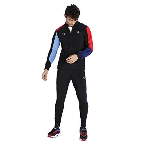 Image of Puma Cotton Zip Slim Fit Mens Casual Knitted Standard Length Jacket