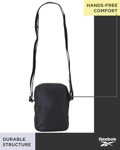 Image of Reebok Womens Small Crossbody Sling Shoulder Bag Lightweight Compact Purse