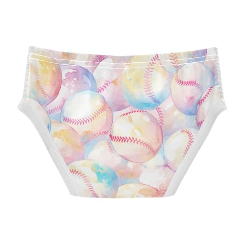 KLL Baseball Pattern Toddler Boy Soft Briefs Cute Children Undies2