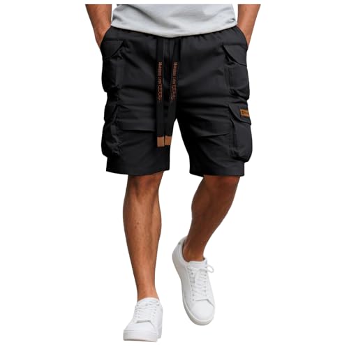 Shorts cargo homme pour randonnée et travail avec multiples poches