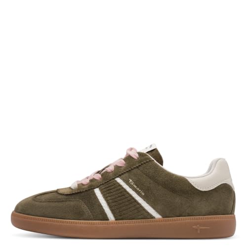 Baskets basses plates Tamaris femme vert 36 contre la fatigue