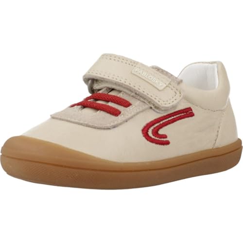 Chaussures de sport pour bébé anti-dérapantes en cuir Pablosky