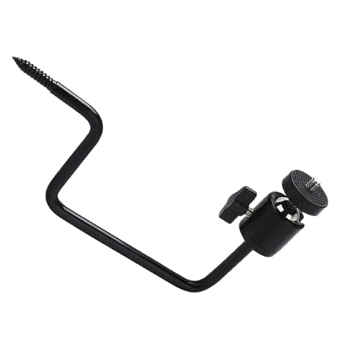 CIYODO Camera Tree Stand Outdoor Hanging Bracket Outdoor Camera Hanger Hooks Trailcam Hanger Garden Hanging Trail Camera Bracket Camera Hanging Rack Camera Hanger Bracket Black Plastic