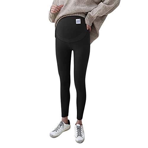 Xuslvisa Thermo Umstandsleggings Umstandshose Fleece Thermohose Strumpfhose...