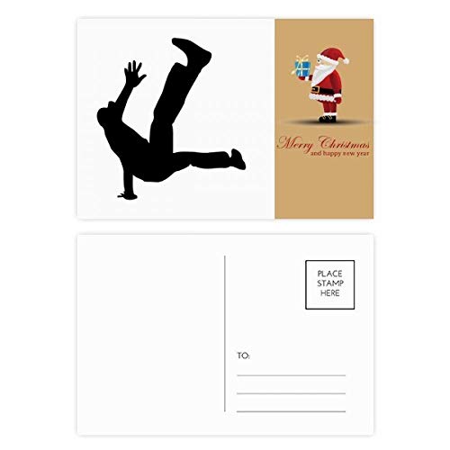 Cartes postales Père Noël hip hop originales pour animer vos vœux créatifs de fin d'année