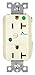 Receptacle, Deco, 20A, 5-20R, 125V, Ivory