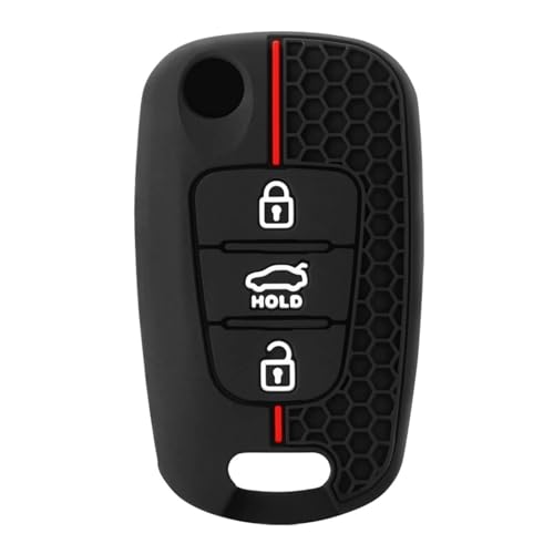 Funda de llave para coche Hyundai Tucson i30 Accent en silicona resistente y flexible