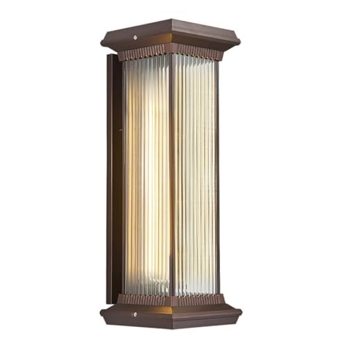 Applique murale rectangulaire d'extérieur de 60cm avec lampe murale pour entrée et couloir