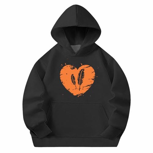 Girls Cute Printed Hoodies Casual Long Sleeve Pullover Oversized Sweatshirt Tops Fall Loose Trendy Preppy Clothes3