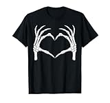 Photo Gallery skeleton hands heart shape spooky halloween love creepy goth maglietta Photo Gallery skeleton hands heart shape spooky halloween love creepy goth maglietta