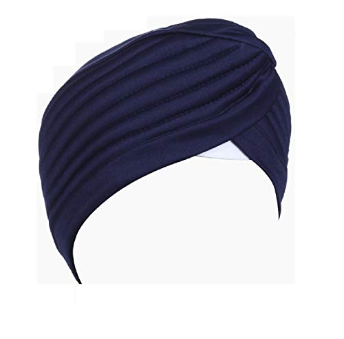 BISMAADH Instant Readymade Turban for Men & Women Head Wrap Lightweight Cap Headwear Sikh Pagri