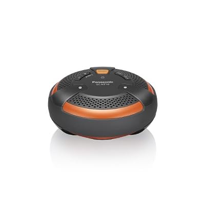 Panasonic SC-NT10-D TOUGH BlueTooth Portable Wireless Speaker System (Orange/Black)