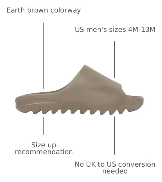 Image of adidas Men's Yeezy Slides