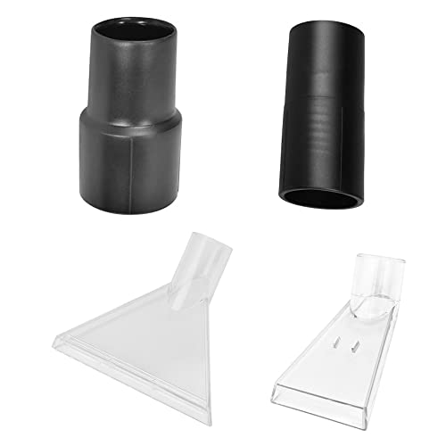 Iegefirm 4 Piezas Boquillas Aspiradora con Cabezal Giratorio Boquilla Limpiadora Cepillos, Boquilla de SuccióN para Suelo con Adaptador, Cabezal Giratorio, Piezas Limpiadoras de Alfombras