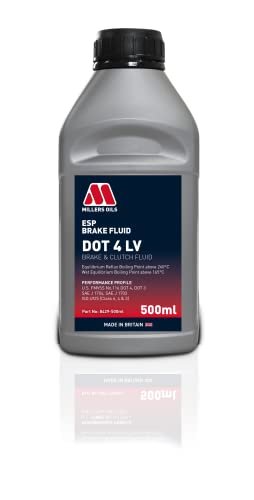 Millers Oils ESP Brake Fluid - DOT 4 LV Brake & Clutch Fluid - 500ml