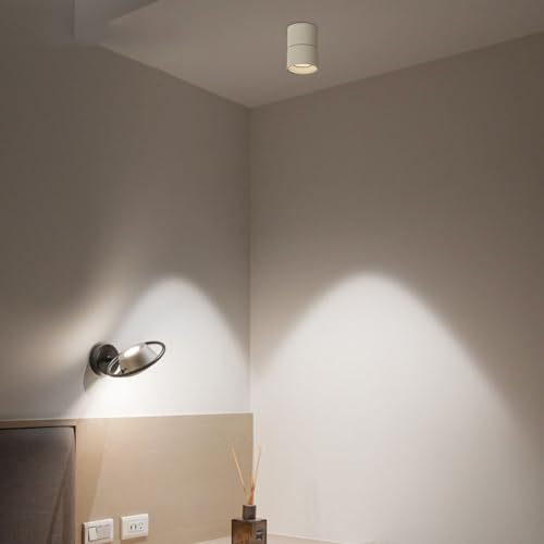 18W Modern Rotatable Led Ceiling Spotlight - Adjustable Panel Lamp for Living Room & Clothing Store - High Brightness Aluminum Wall Light Fixture/Neutral Light 4000K/White