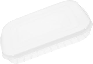 Fridge Food Preservation Box Reusable Airtight Storage Container for Bacon Seafood Clear Multi Purpose Food Storage Case and Kitchen Organization